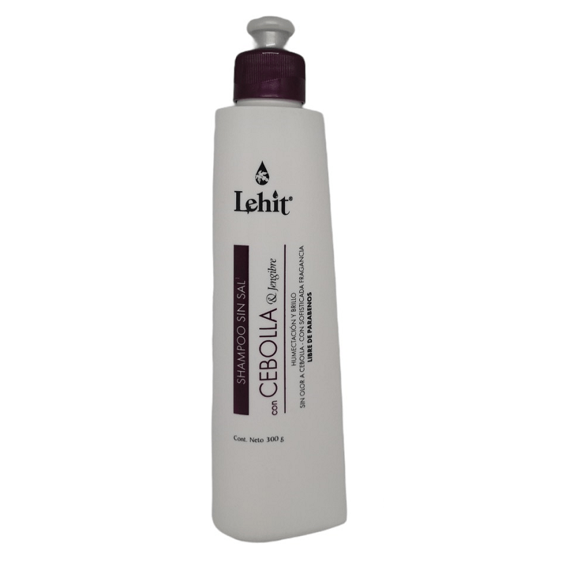 SHAMPOO CEBOLLA Y JENGIBRE - LEHIT