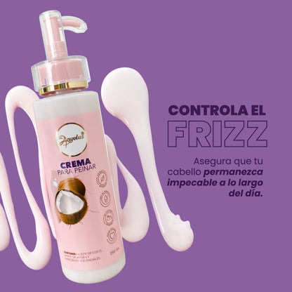 CREMA PARA PEINAR DE COCO - ANYELUZ