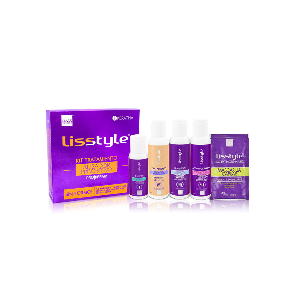 KIT LISSTYLE TRATAMIENTO ALISADOR PROGRESIVO X 120ML - LMAR