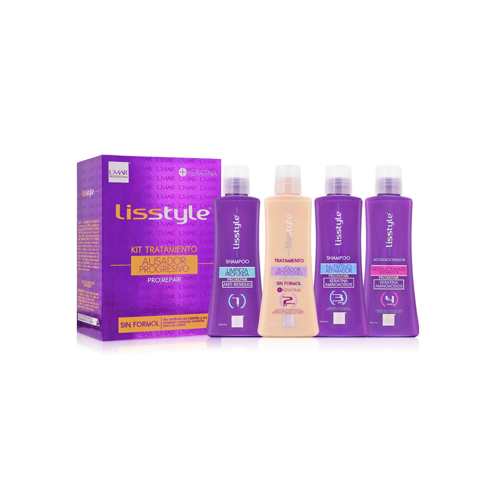 KIT LISSTYLE TRATAMIENTO ALISADOR PROGRESIVO X 250ML - LMAR