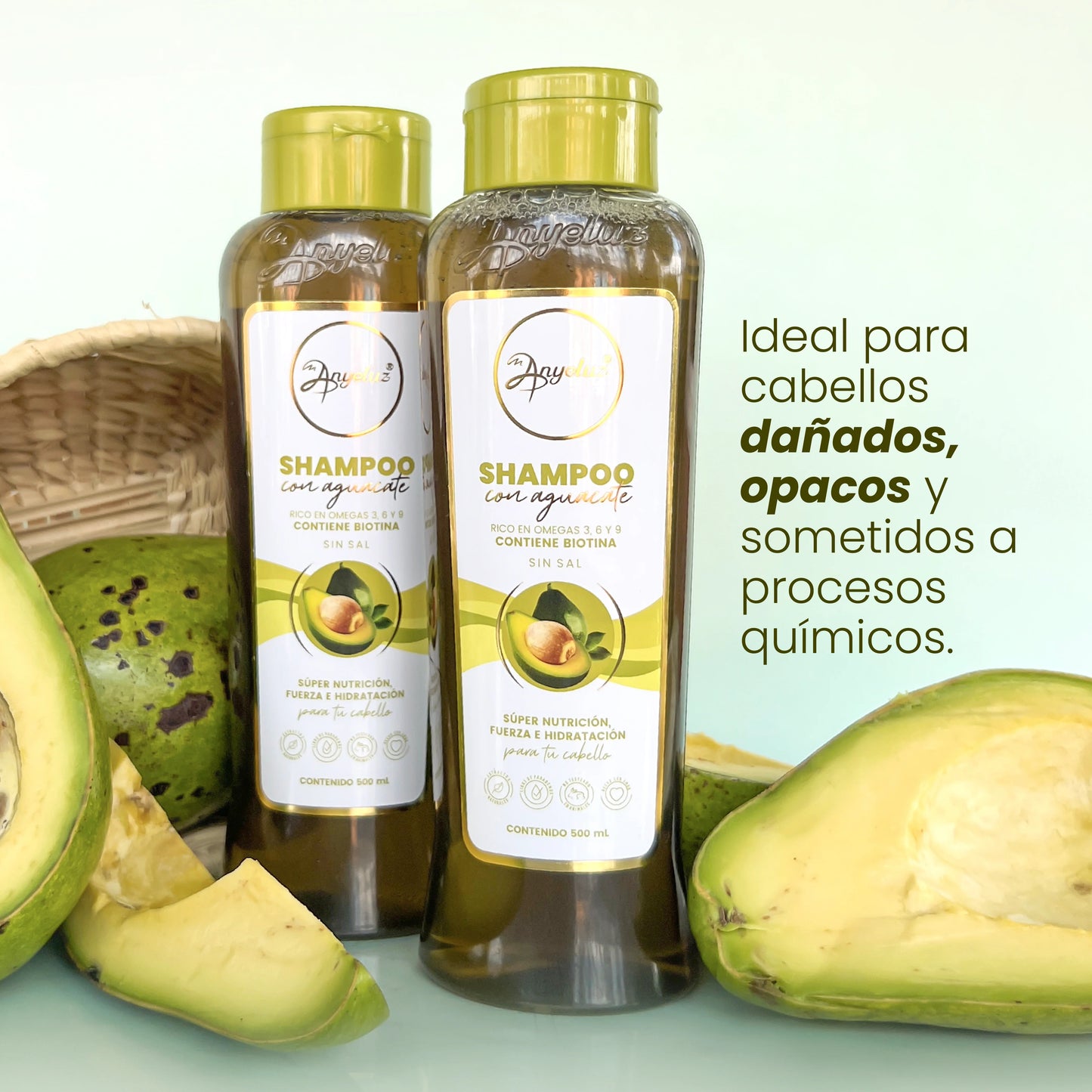 Shampoo de Aguacate - Anyeluz