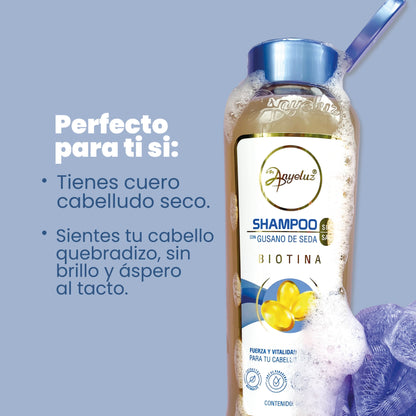 Shampoo Gusano de Seda- Anyeluz