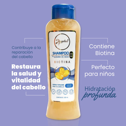 Shampoo Gusano de Seda- Anyeluz