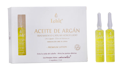 AMPOLLETA ACEITE DE ARGAN - LEHIT