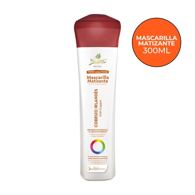 MASCARILLA MATIZANTE COBRIZO IRLANDES 300 ML - NAISSANT