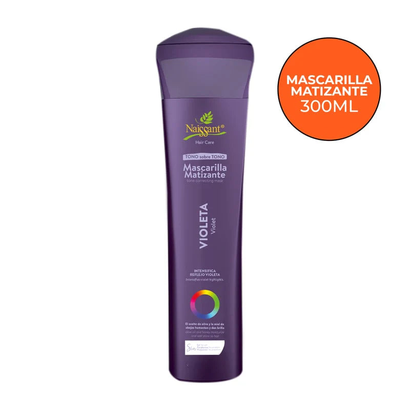 MASCARILLA MATIZANTE VIOLETA 300ML - NAISSANT